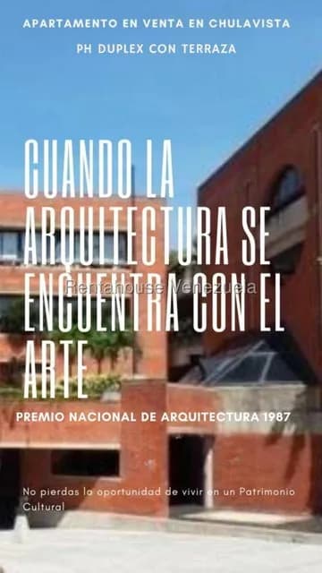 Apartamento (Duplex) en Venta en Chulavista, Distrito Metropolitano