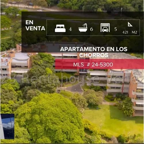 Apartamento En Venta En Los Chorros Mls #24-5300