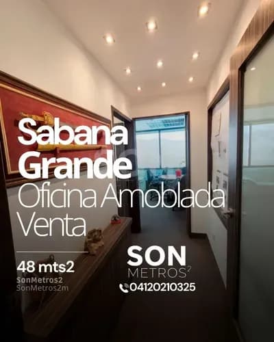 Oficina Amoblada Venta Sabana Grande 48 Mts2. Sonmetros2