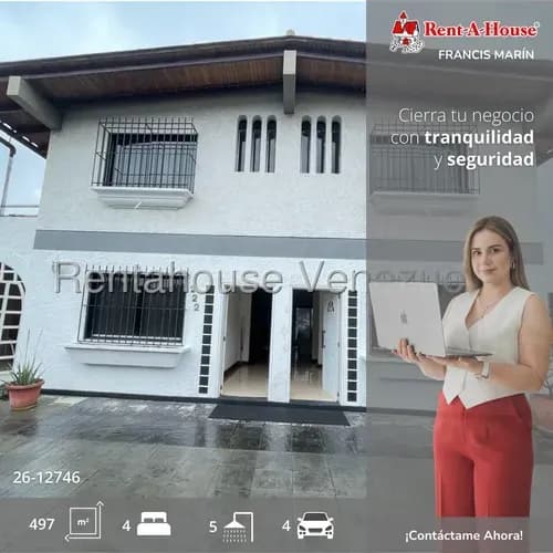 Impecable Casa + Anexo Independiente: Vista Al Ávila En Todos Los Ambientes En El Marqués Caracas 12746