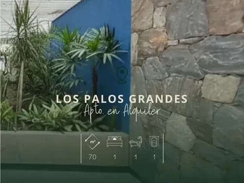 Los Palos grandes. Alquiler Apartamento 1h/1b/1e