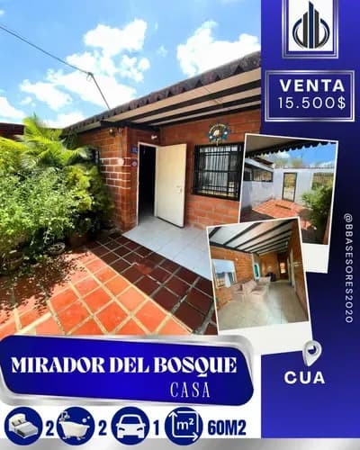 Casa Mirador Del Bosque Cua Edo. Miranda