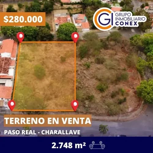 Se Vende Terreno 2748m2 Paso Real 0512