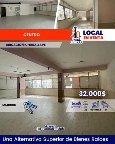 Local En Venta Centro - Charallave