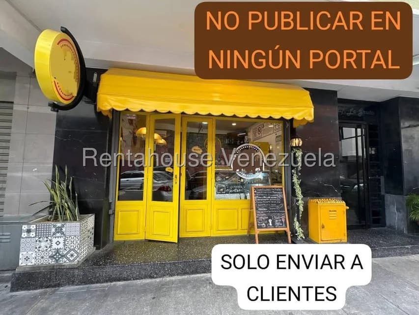 Negocios y Empresas (Alimentos y Bebidas) en Venta en Chacao, Distrito Metropolitano