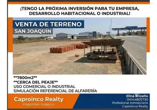 Se Vende Terreno En San Joaquín