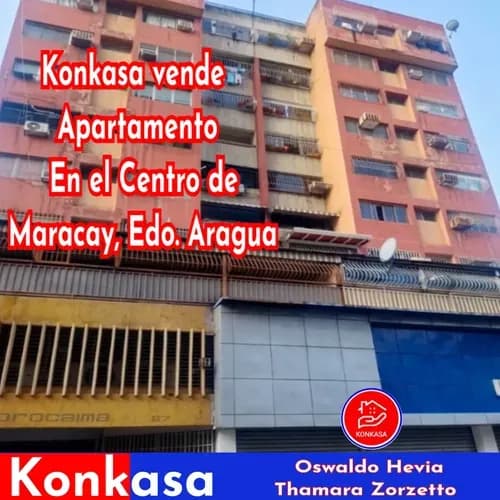 Konkasa Vende Apto En El Centro De Maracay, Edo Aragua