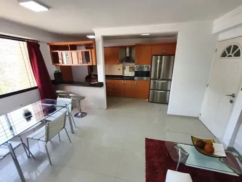 Apartamento En Alquiler Totalmente Amoblado En Piso Bajo Con Pozo De Agua Y Internet Por Fibra Óptica Urbanización Loma De Los Mangos Pdr-drt