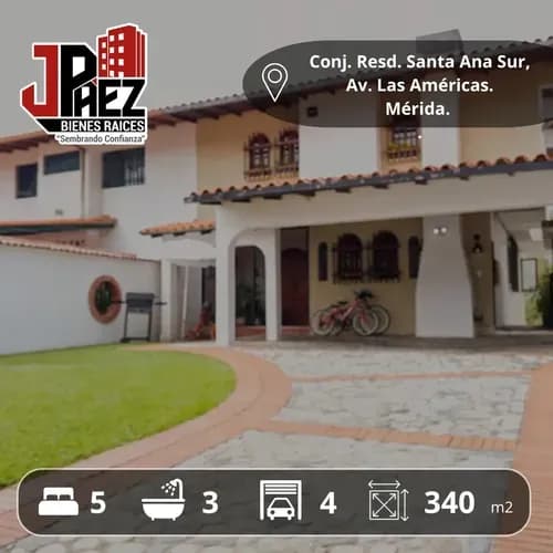 Casa En Venta Santa Ana Sur Av Las Américas Mérida