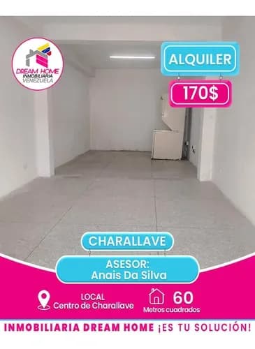 Local Comercial En Alquiler Centro - Charallave