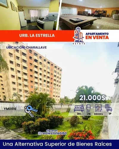 Apartamento En Venta Urb. La Estrella /charallave