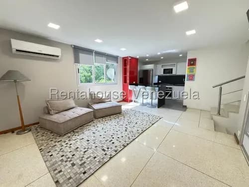 Moderno Apartamento Duplex En Alquiler, Urb. Colinas De Bello Monte