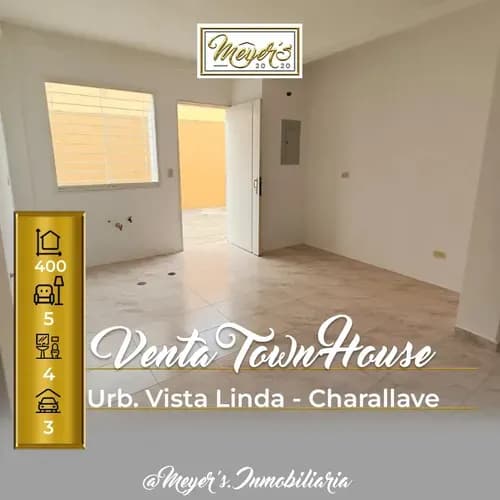 Venta De Town House En Vista Linda - Charallave