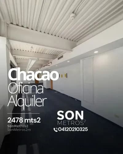 Oficina Alquiler Chacao 2478 Mts2. Sonmetros2