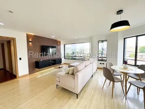 Espectacular Apartamento Amoblado Que Combina El Lujo Y Modernidad Con Pozo De Agua Y Ascensor Privado 26-3074 Js