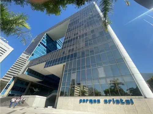 Alquiler Oficina 326m2 En Parque Cristal, Los Palos Grandes