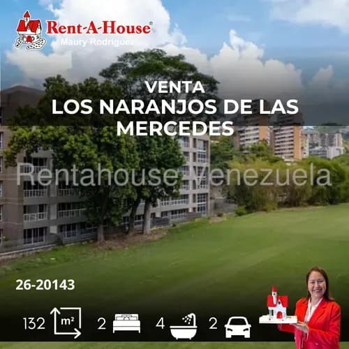 Moderno Y Elegante Apartamento En Los Naranjos Del Cafetal Mr 26-20143