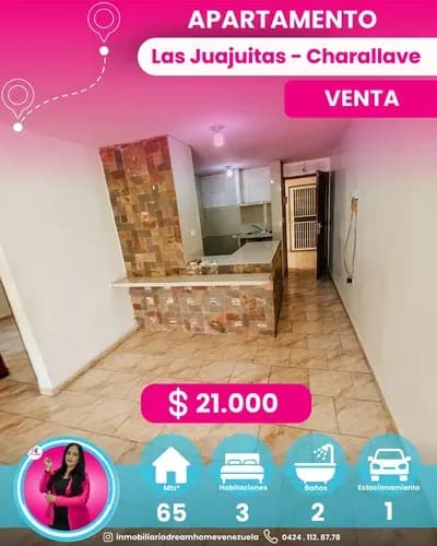 Apartamento En Venta Las Juajuitas Charallave
