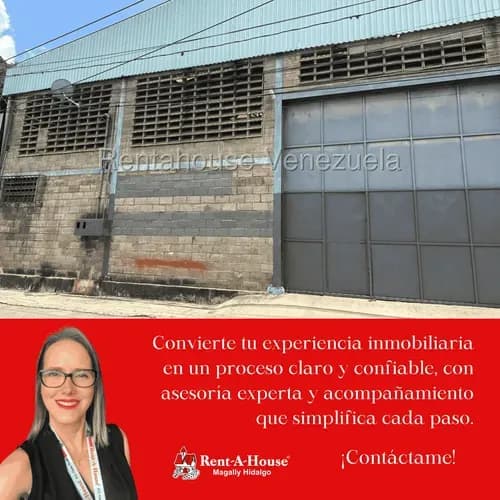 Alquiler De Excelente Galpón En Mariches