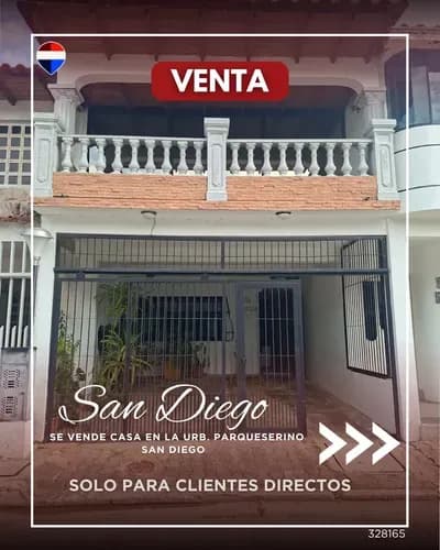 Se Vende Casa En La Urb. Parqueserino San Diego 328165 Solo Clientes Directos