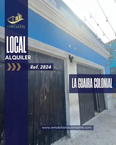 Local En Alquiler En El Casco Historico De La Guaira Ref 2824