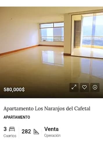 Apartamentos En Venta En Los Naranjos Del Cafetal A Partir Del Precio Indicado En Fotos Rc