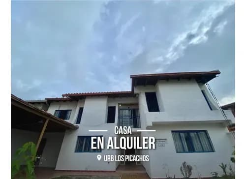 Amplia Y Acogedora Casa En Urb Los Picachos En Alquiler