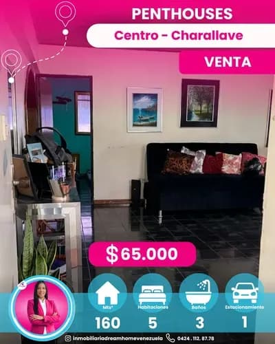 Penthouses En Venta Centro Charallave