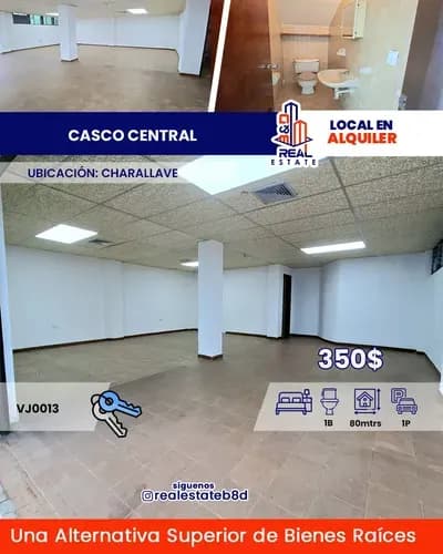 Local En Alquiler Casco Central De Charallave