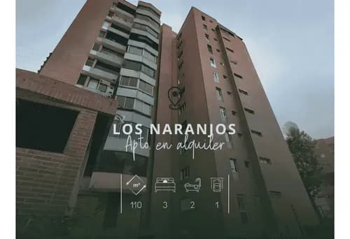 Los Naranjos. Alquiler Apartamento 110mt2 3h/2/b/1e