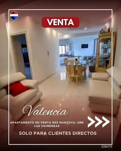 Apartamento En Venta Res Mantova, Urb Las Chimeneas 328475 Solo Clientes Directos