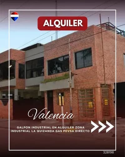 Galpon Industrial En Alquiler Zona Industrial La Quizanda Gas Pdvsa Directo 328198