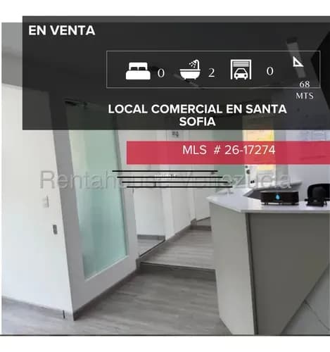 Local Comercial En Venta Santa Sofia Mls #26-17274