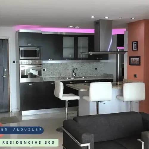 Moderno Apartamento Amoblado En Alquiler En Altavista Puerto Ordaz Residencia 303.