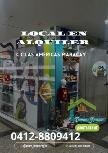Local En Alquiler/c.c.las Américas Maracay/mh 7267