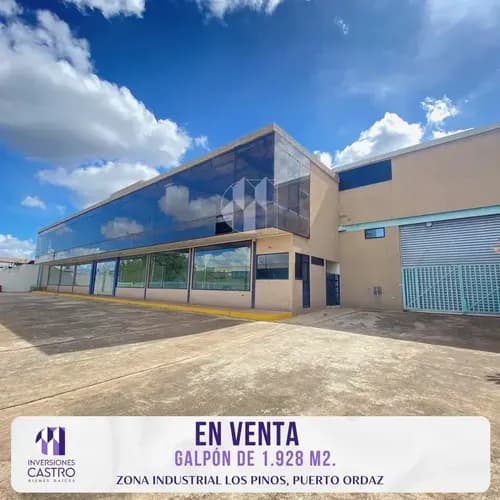 ¡bajo De Precio! Galpón Comercial E Industrial De 1.928 M2, En Venta. Ubicado Zona Industrial Los Pinos, Puerto Ordaz Edo. Bolívar.