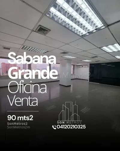 Oficina Venta Sabana Grande 90 Mts2. Sonmetros2