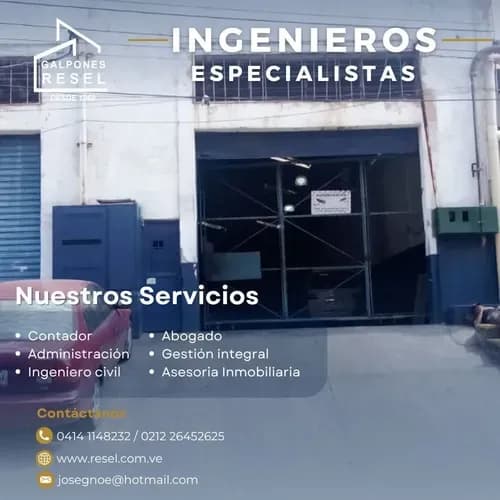 #1718 Galpón De 1600m2 En Boleíta Sur