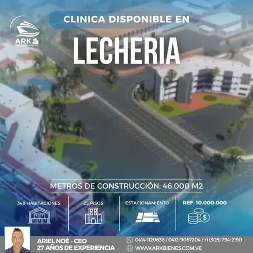 (#1232) Clinica En Lecheria De 46.000 M2