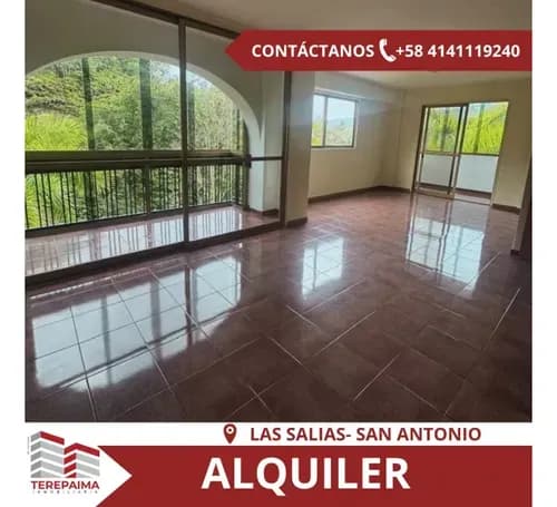 Apartamento En Alquiler Urb. Las Salias San Antonio