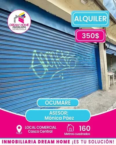 Local Comercial En Alquiler Casco Central Ocumare Del Tuy