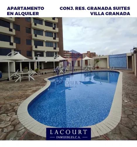 En Alquiler Apartamento Amoblado En El Conj. Resd. Granada Suite En La Urb. Villa Granada En Puerto Ordaz