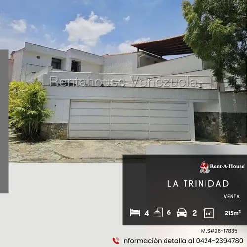 Casa En Venta En La Trinidad. Calle Cerrada #26-17835