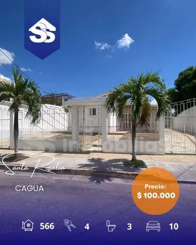 Código Y. S-018.- Hermosa Casa Quinta Ubicada En Urbanismo Exclusivo De La Zona De Cagua.!