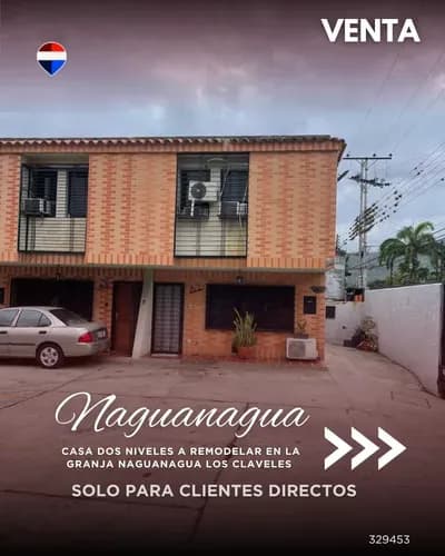 Casa Dos Niveles A Remodelar En La Granja Naguanagua Los Claveles 329453 Solo Clientes Directos
