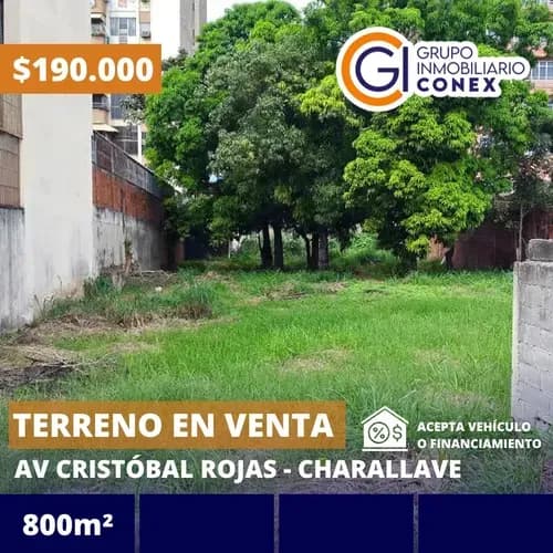 Se Vende Terreno 800m2 Charallave 5136
