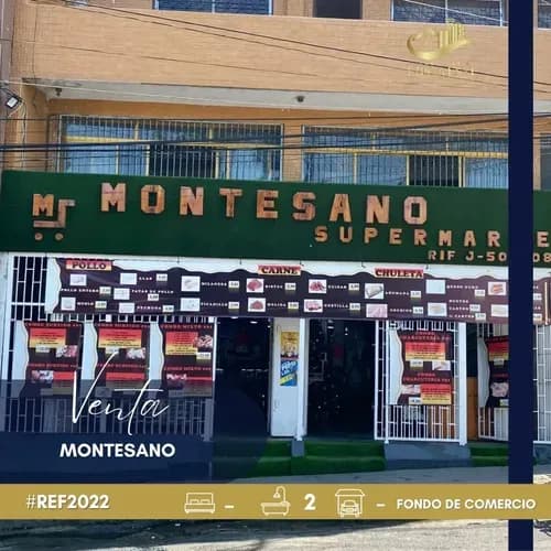 Venta Fondo De Comercio En Montesano Ref 2022