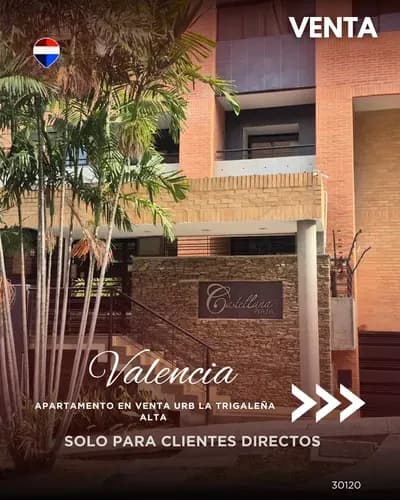 Apartamento En Venta Urb La Trigaleña Alta 30120 Solo Clientes Directos