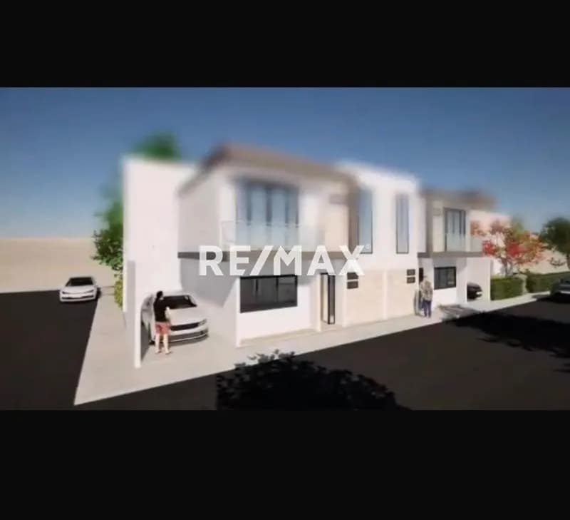 Casa en obra blanca