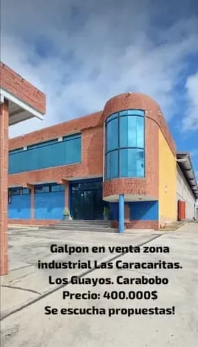 Leandro Araque Inzitu Realtors Vende Galpón En Venta De Data Reciente, Zona Industrial Las Caracaritas Los Guayos Carabobo Inversion 400.000 $ Negociable